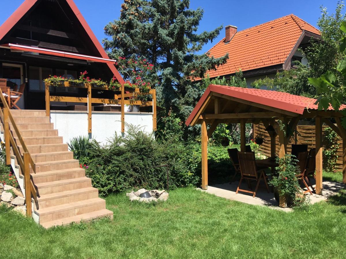 Wooden Apartman Premium Jacuzzival Alsoors Exterior photo
